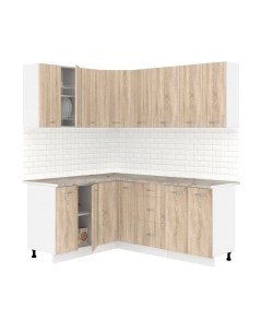 Кухонный гарнитур Кортекс-мебель Корнелия Лира 1.5x1.9