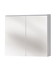 Шкаф с зеркалом для ванной Акваль Сиена 80 / СИЕНА.04.80.80.N
