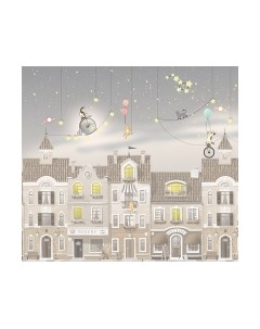 Фотообои листовые Vimala Ночной город