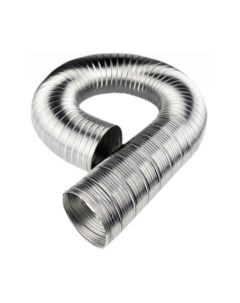 Воздуховод гибкий Семь ветров Алюминиевый 80