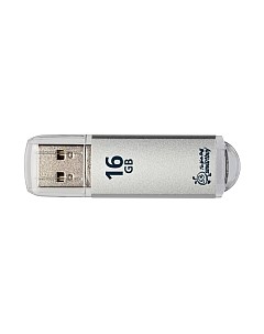 USB flash накопитель SmartBuy V-Cut Series Silver 16Gb (SB16GBVC-S) Smartbuy