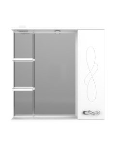Шкаф с зеркалом для ванной Style Line Венеция 80см Style line