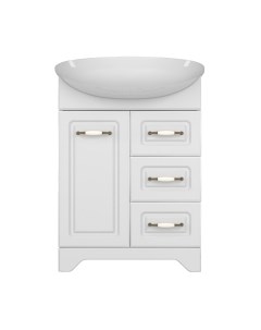 Тумба под умывальник Style Line Олеандр-2 65 3 ящика Style line