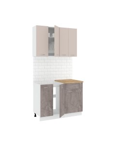 Кухонный гарнитур Кортекс-мебель Корнелия Лира-лайт 1.1м
