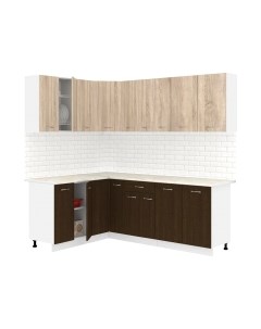 Кухонный гарнитур Кортекс-мебель Корнелия Лира 1.5x2.2