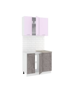 Кухонный гарнитур Кортекс-мебель Корнелия Лира 1.0м