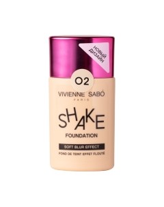 Тональный крем Vivienne Sabo Shaka Shaka с натуральным блюр эффект 02 бежевый Vivienne sabo