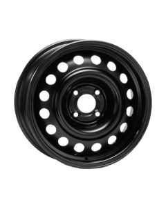 Штампованный диск Lada Largus 15x6" 4x100мм DIA 60.1мм ET 50мм Черный глянец Тзск