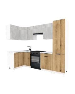 Кухонный гарнитур ВерсоМебель Эко-2 1.2x2.7 левая Версомебель