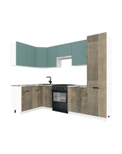 Кухонный гарнитур ВерсоМебель Эко-2 1.4x2.7 левая Версомебель