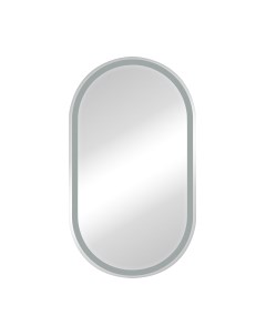 Шкаф с зеркалом для ванной Континент Elmage White Led 45x80