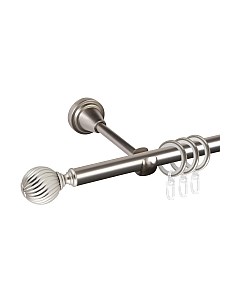 Карниз для штор АС ФОРОС Grace D16Г + наконечники Орион Ас форос