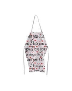 Кухонный фартук JoyArty Я тебя люблю / ap-46207 Joyarty