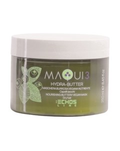 Маска для волос Maqui 3 Nourishing Buttery Vegan для сухих волос с маслом ши Echos line