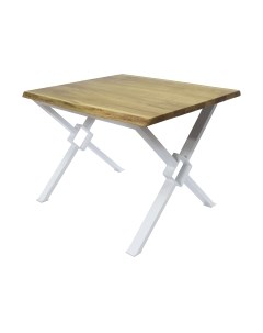 Обеденный стол Buro7 Икс-ромб с обзолом 110x80x76