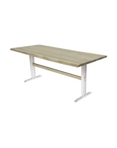 Обеденный стол Buro7 Двутавр с обзолом 180x80x76