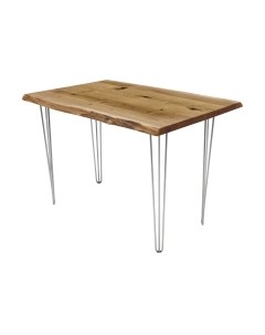 Обеденный стол Buro7 Грасхопер с обзолом и сучками 110x80x75