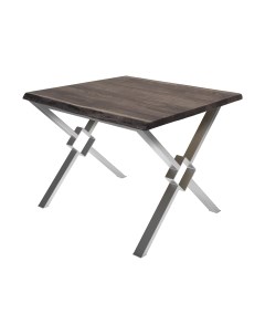 Обеденный стол Buro7 Икс-ромб с обзолом 110x80x76