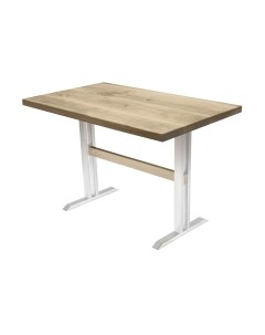 Обеденный стол Buro7 Двутавр Классика 110x80x76