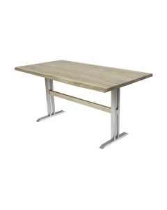 Обеденный стол Buro7 Двутавр с обзолом 150x80x76