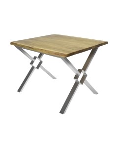 Обеденный стол Buro7 Икс-ромб с обзолом 120x80x76