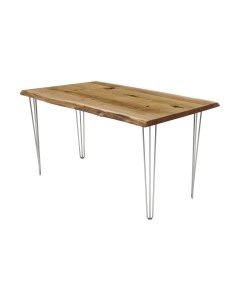 Обеденный стол Buro7 Грасхопер с обзолом и сучками 150x80x75