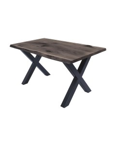 Обеденный стол Buro7 Икс с обзолом и сучками 150x80x76