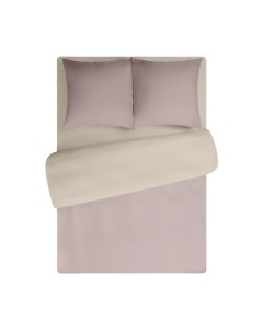 Комплект постельного белья Мако-сатин Bella Микрофибра 1.5сп / 22234 Amore mio