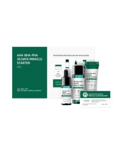 Набор косметики для лица Some By Mi 30days Aha/Bha/Pha 30 Days Miracle Starter Kit 4 Some by mi