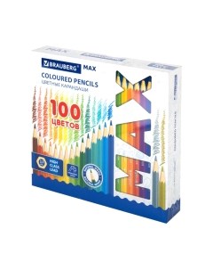 Набор цветных карандашей Brauberg Max / 181862