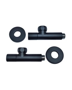 Вентильный кран Колпачковый 1"x1/2" г/ш Ral 9005 Luxon