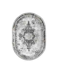 Ковер Liparis LP362-GREY-BLACK-OVAL Safyun