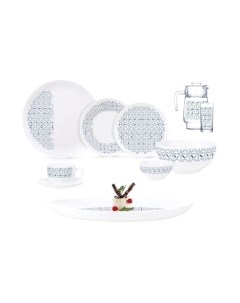 Набор столовой посуды Luminarc Diwali Carinosa Blue Q7909