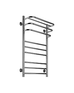 Полотенцесушитель водяной Ростела Лира 50x100/10 (1")