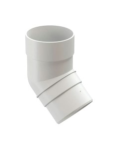Колено трубы водосточной Docke Premium 45 градусов