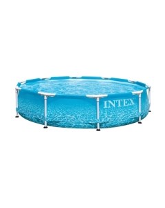 Каркасный бассейн Intex Metal Frame Beachside 28206