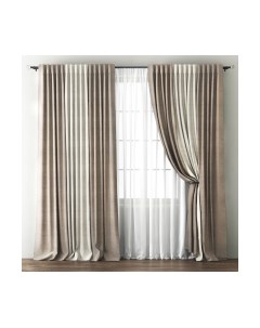 Комплект штор Pasionaria Кирстен 340x250 с подхватами