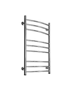 Полотенцесушитель водяной Ростела Свирель D 50x80/9 (1")