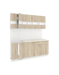 Кухонный гарнитур Кортекс-мебель Корнелия Экстра 1.9м