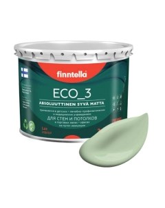 Краска Eco 3 Wash and Clean Omena / F-08-1-3-LG201 Finntella