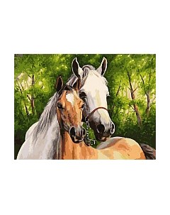 Картина по номерам БЕЛОСНЕЖКА Мать и дитя / 3064-CS Белоснежка