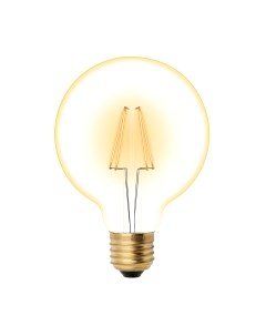 Лампа Uniel Vintage LED-G95-6W/GOLDEN/E27 GLV21G / UL-00002359