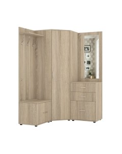 Секция в прихожую Интермебель Визит-2