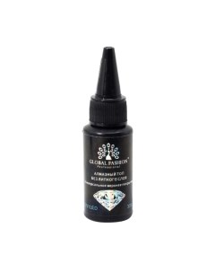 Топ для гель-лака Алмазный без липкого слоя Global fashion