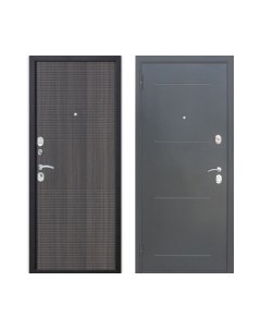 Входная дверь Муар 10мм Венге тобакко Garda