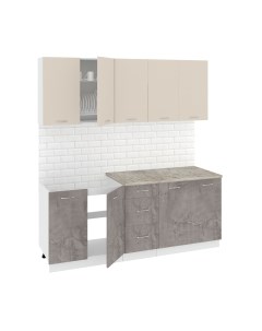 Кухонный гарнитур Кортекс-мебель Корнелия Лира 2.0м