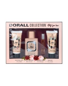 Парфюмерный набор Dorall Collection Miss Blossom Т/вода 100мл+10мл+Лосьон 50мл+Гель для душа 50мл Dorall collection
