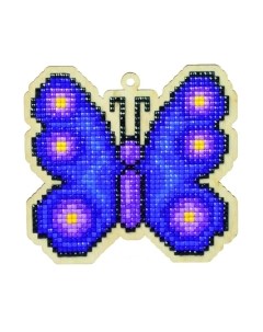 Набор алмазной вышивки Бабочка Неон / WWP117 Wizardi