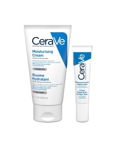 Набор косметики для лица CeraVe Крем для сухой кожи+Крем для век Для всех типов кожи Cerave