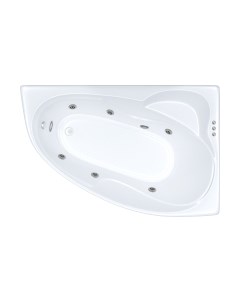 Ванна акриловая Николь 160x100 Экстра Релакс L Flat Triton